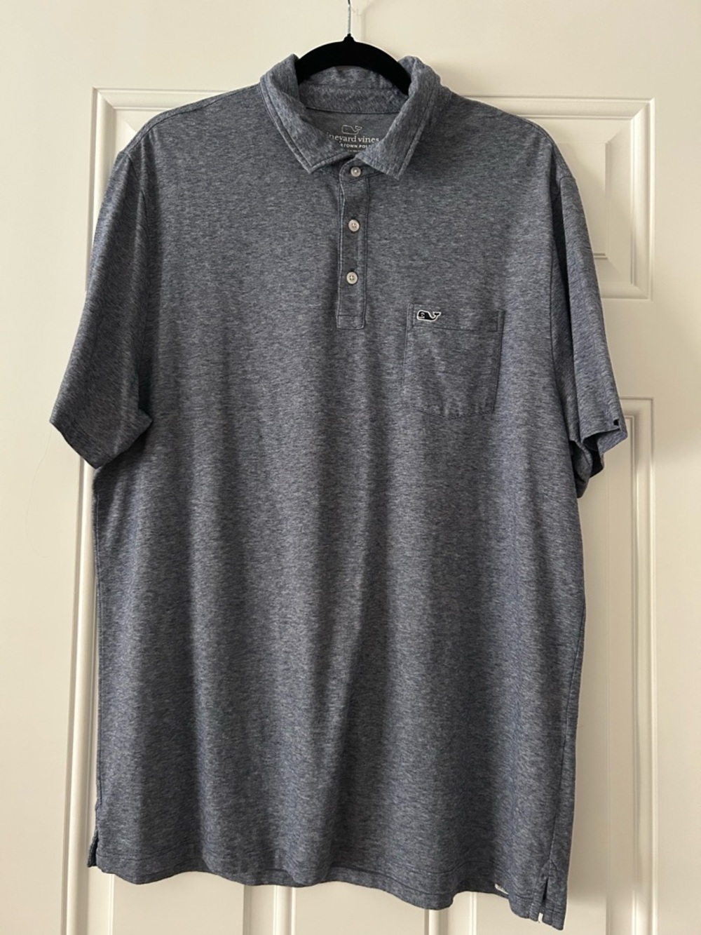 Vineyard Vines Men's Blue Edgartown Polo